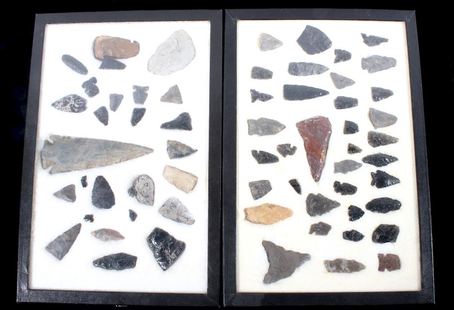 Appraisal: Collection of Native American Arrowheads For your consideration in this