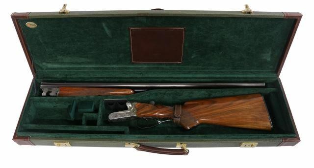 Appraisal: Merkel Model E side by side shotgun Suhl Germany mfg