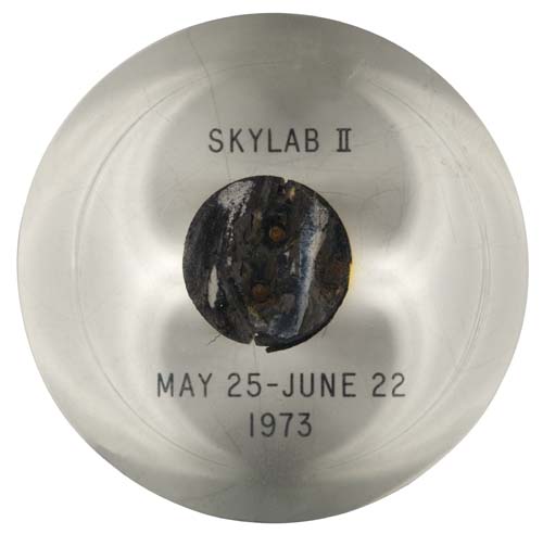 Appraisal: FLOWN Skylab CM Heat Shield Plug An approximately x x