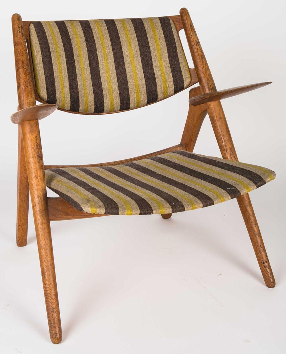 Appraisal: HANS WEGNER SAWBUCK CHAIRProvenance The Estate of Mario Zamparelli Condition