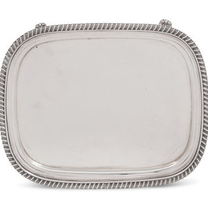 Appraisal: A George III Silver Salver William Bateman I London of