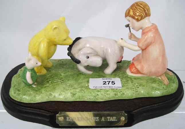 Appraisal: Royal Doulton Winnie the Pooh Tableau Summers Day Picnic WP