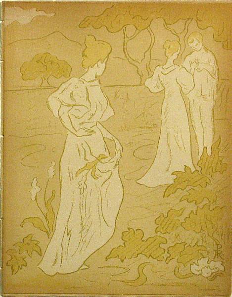 Appraisal: Paul Elie Ranson French - Tristesse ou Jalousie Color lithograph