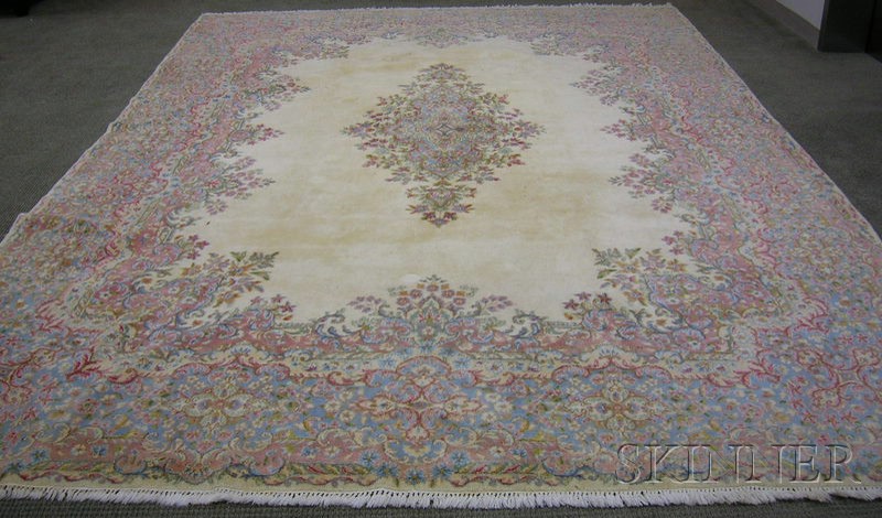 Appraisal: Kerman Carpet Southeast Persia th century ft in x ft