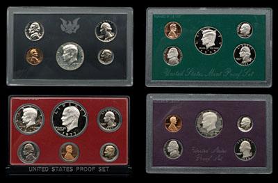 Appraisal: U S proof sets - inclusive all regular issue sets