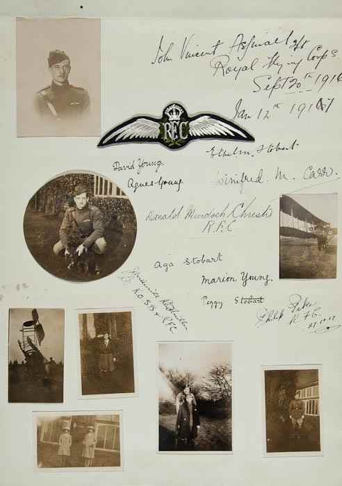 Appraisal: Royal Flying Corps - Aspinall John Vincent Captain RFC later