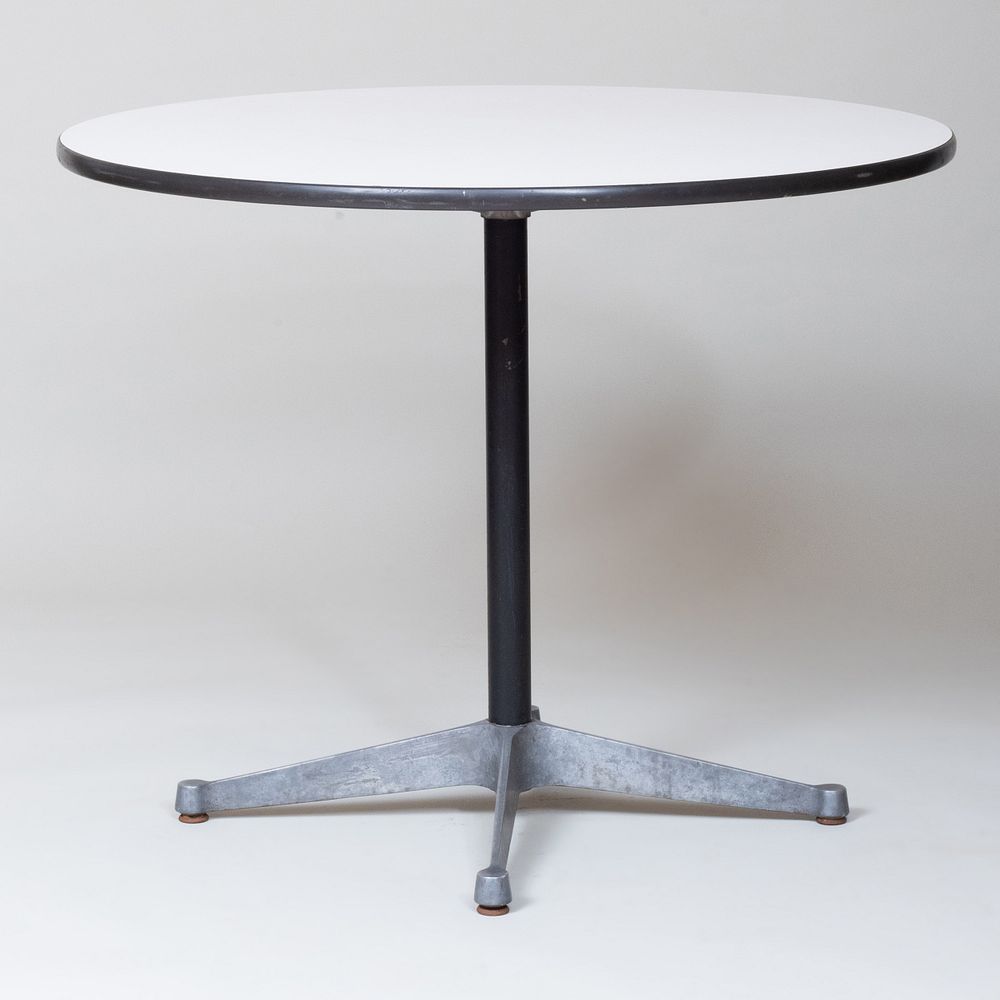 Appraisal: Eames Laminate and Metal Dining Table for Herman Miller With