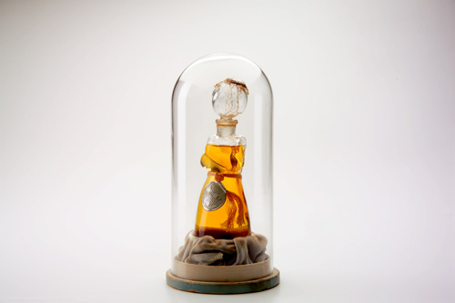 Appraisal: HELENA RUBENSTEIN Slumber Song perfume bottle in clear glass in