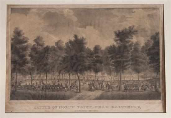 Appraisal: War of ''Battle of North Point Near Baltimore Sept th