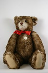 Appraisal: TEDDY BEAR - Steiff replica teddy bear dark brown mohair