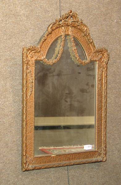 Appraisal: A Rococo Revival painted composition mirror third quarter th century