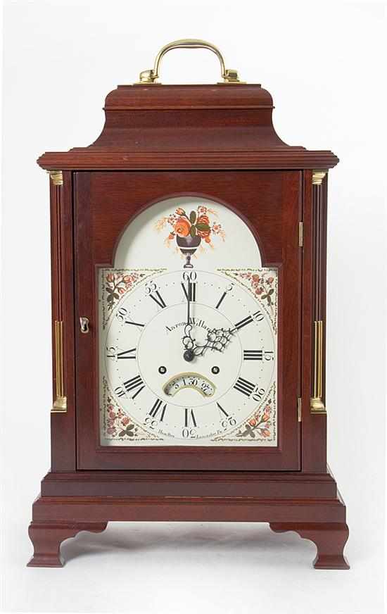 Appraisal: Winterthur reproduction Willard bracket clock by Hamilton Lancaster Pennsylvania molded