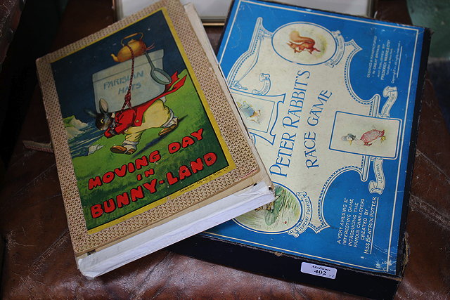 Appraisal: PETER RABBIT'S RACE GAME designed and manufactured in Great Britain