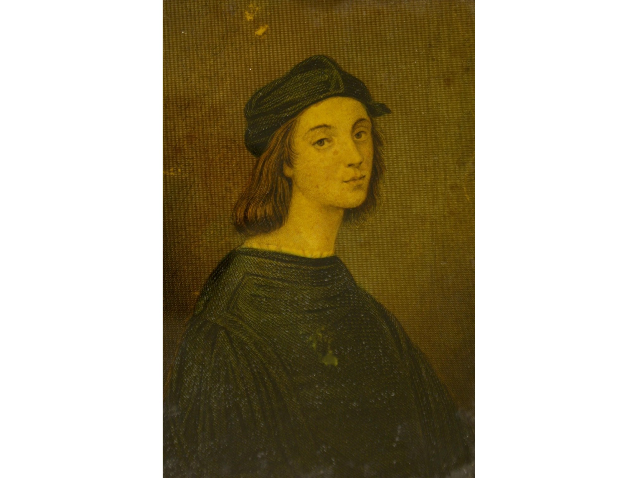 Appraisal: Italian School - self portrait of Raphaello Fanzio da Urbino