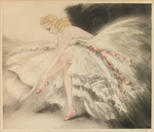 Appraisal: Louis Icart French - Fair Dancer H C amp I