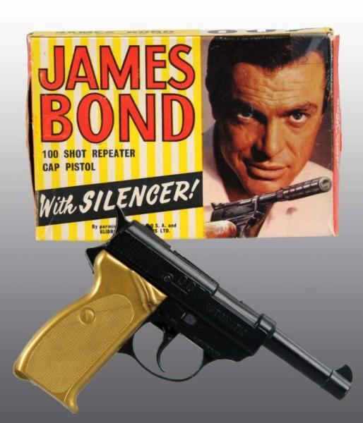 Appraisal: James Bond Goldfinger -Shot Cap Gun Description Includes original box