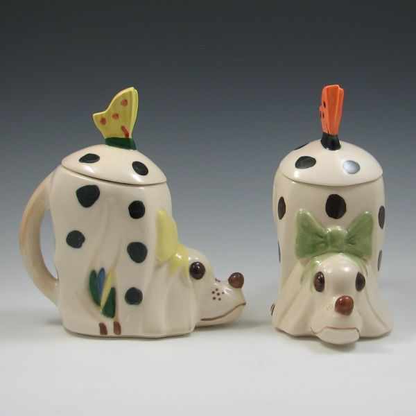 Appraisal: Two McCoy Dog Cookie Jars both marked The McCoy Collection