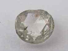 Appraisal: A loose polished rose cut diamond approx carat