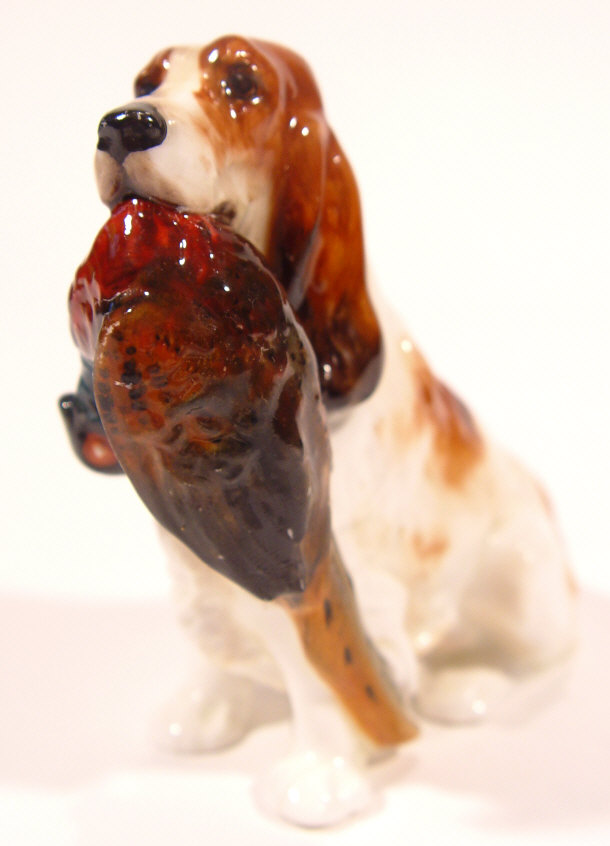 Appraisal: Royal Doulton hunting dog with hand painted decoration HN printed