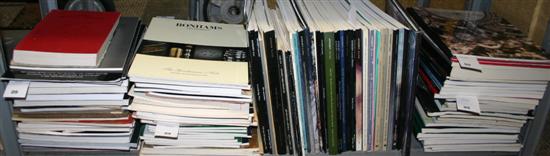 Appraisal: Auction Trade Catalogs shelf full