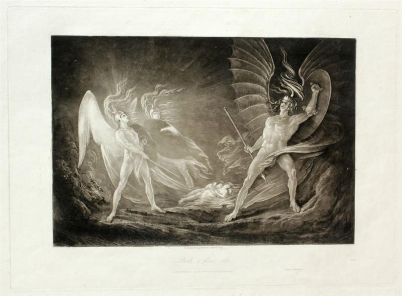 Appraisal: John Martin - Group of Fourteen Mezzotints Unframed various sizes