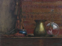 Appraisal: Earl Clifford Gross American b Still Life Oil on canvas