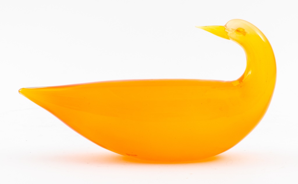 Appraisal: ALBERTO TOSI ITALIAN MURANO ART GLASS BIRD Alberto Tosi Italian