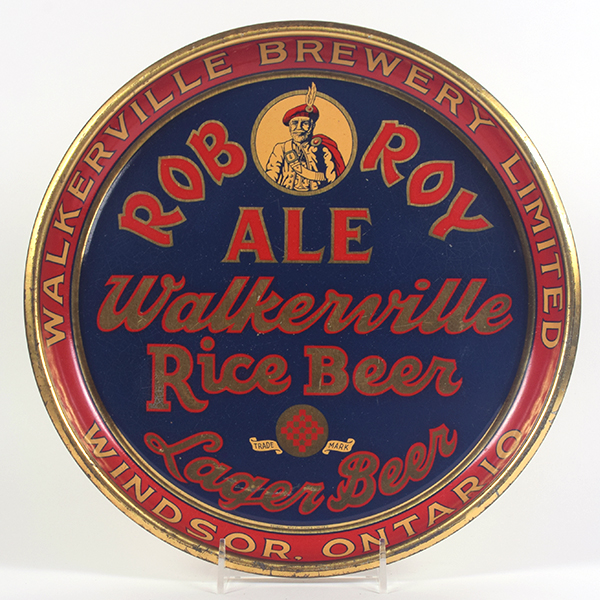 Appraisal: Walkerville Brewery s Canadian Serving TrayReference n aBrewery Walkerville Brewery