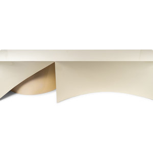 Appraisal: Postmodern Late th Century Console Table Height x width x