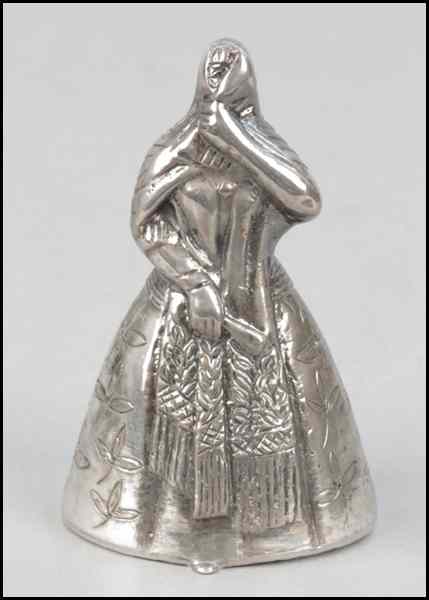 Appraisal: STERLING SILVER BELL Condition No Specific Condition Recorded - Sold