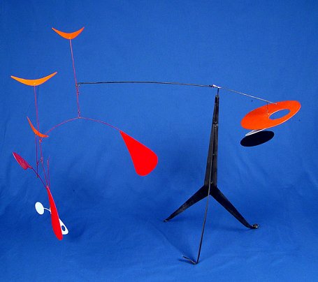 Appraisal: ALEXANDER CALDER STYLE METAL MOBILE Probably from the 's or