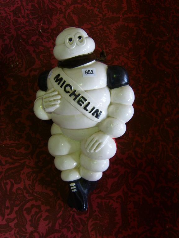 Appraisal: A Michelin advertising figure with painted finish