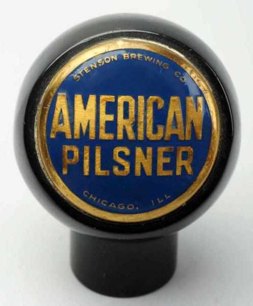 Appraisal: American Pilsner Beer Tap Knob Stenson Brewing Company Light wear