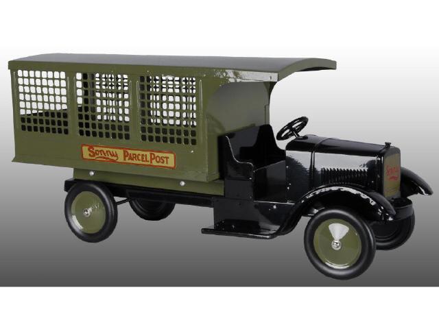 Appraisal: Pressed Steel Sonny Parcel Post Truck Description Circa Professional restoration