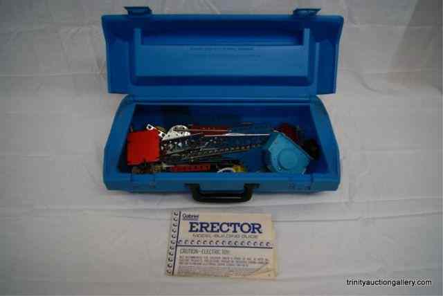 Appraisal: Gabriel Erector SetIncludes hard plastic erector set case and model