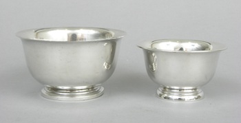 Appraisal: A Lot of Two Sterling Silver Bowls Including One by