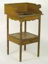 Appraisal: WASH STAND - th C pine wash stand in old