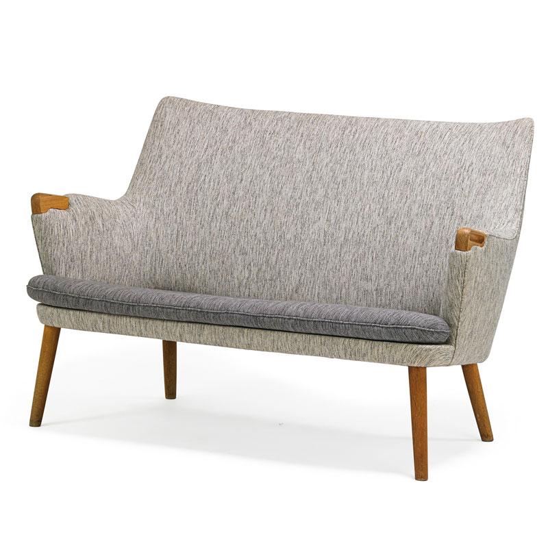 Appraisal: HANS WEGNER Loveseat Condition Report