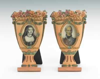 Appraisal: A Pair of Decorative Ornamental Frames One containing an image