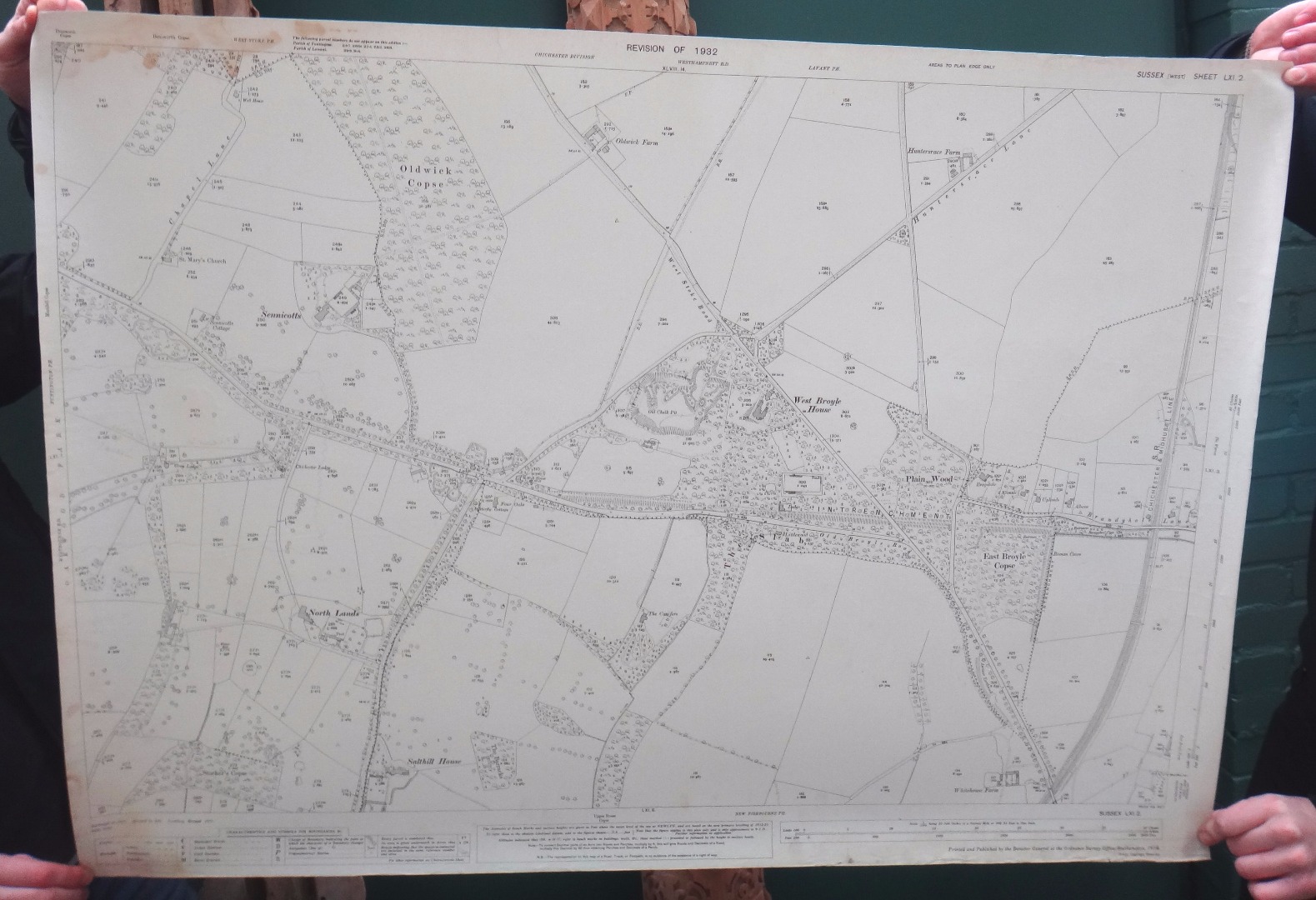 Appraisal: ORDNANCE SURVEY - Sussex East West approx sheets inch to