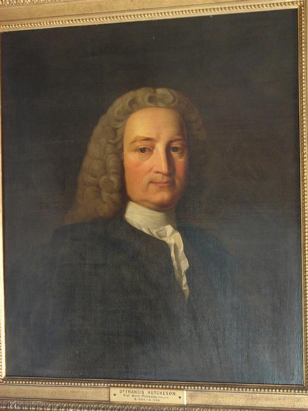 Appraisal: English th c o c portrait of Dr Francis Hutcheson