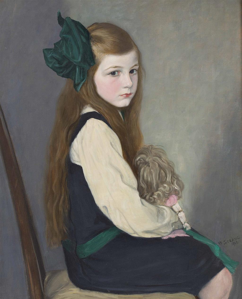 Appraisal: WILLIAM STRANG R A R P E SCOTTISH - ON