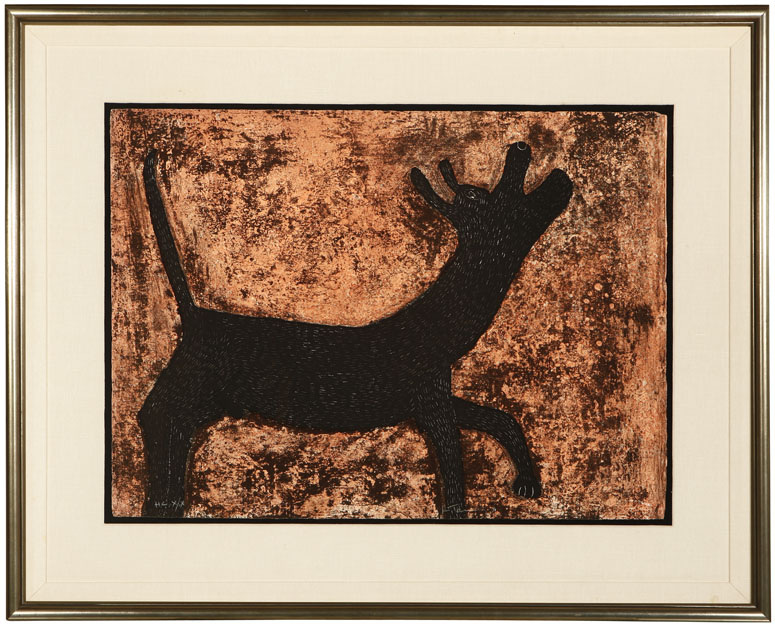 Appraisal: Rufino Tamayo - Rufino Tamayo - Mexican Perro Dog signed