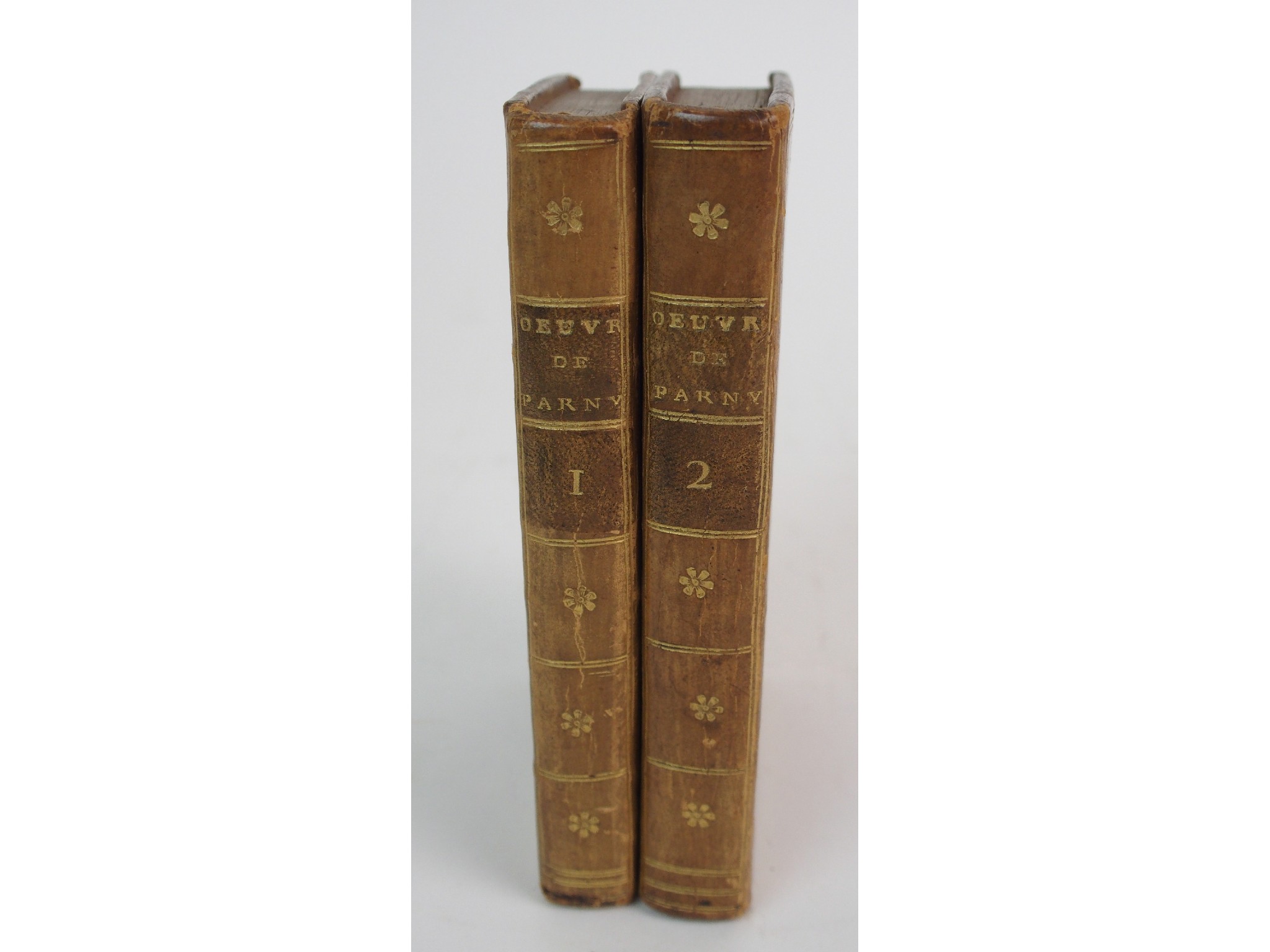 Appraisal: Opusces De M Le Chevalier De Parnyin two volumes A