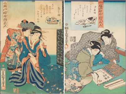 Appraisal: Utagawa Kunisada Japanese - a k a Toyokuni III Woodblock