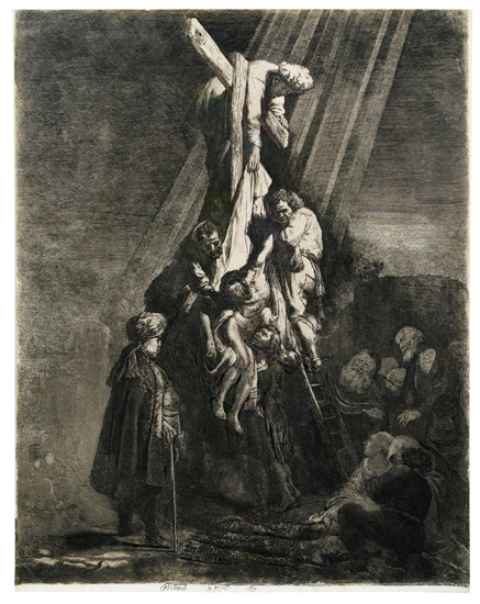 Appraisal: REMBRANDT VAN RIJN The Descent from the Cross Second Plate