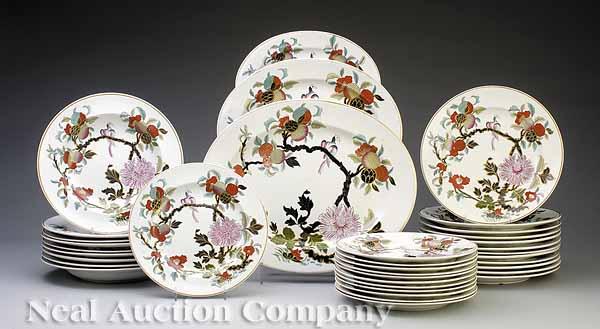 Appraisal: A Group of Ashworth Staffordshire Ironstone Dinnerware c in a