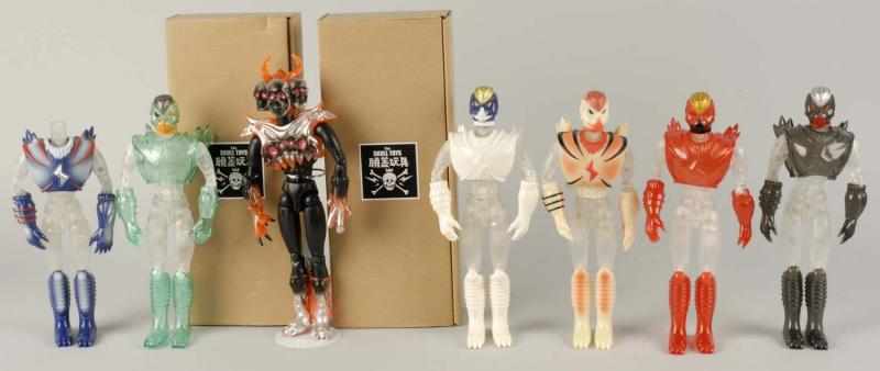 Appraisal: Lot of Figures Description Includes eight original figures outfits and