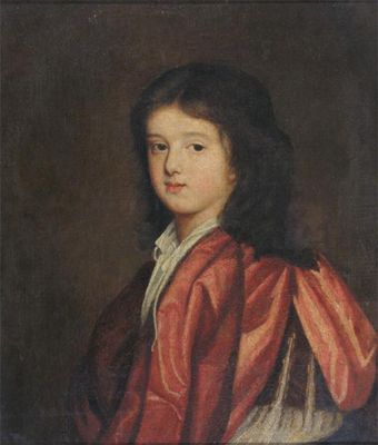 Appraisal: English School late th Century Portrait of a boy Head