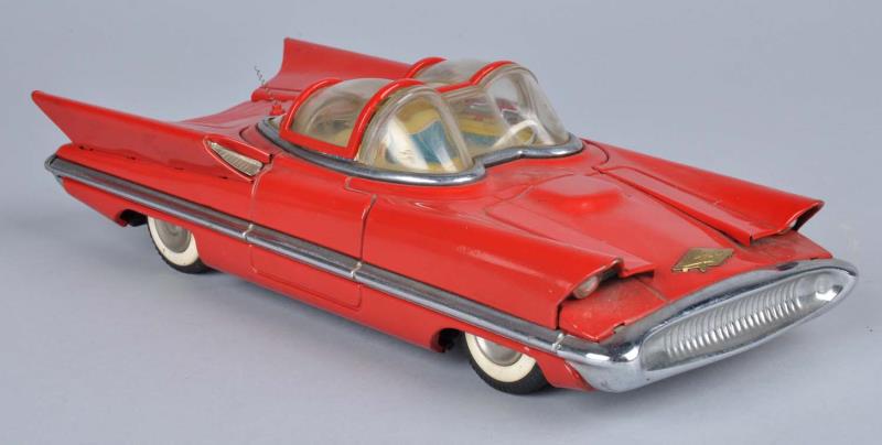 Appraisal: Japanese Alps Lincoln Futura Concept Car Tin litho friction Original